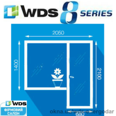 Балконные двери, остекление балкона. Окно 1370 х 1400мм, дверь 680 х 2100 мм, профильная система WDS 8 series - 82мм, энергосберегающий стеклопакет 44мм 4i-16Ar-4-16Ar-4sol. Фурнитура окна Axor K-3 + микропроветривание. Утепление лоджий и балконов